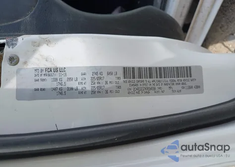 2019 Dodge Grand Caravan Gt z USA, uszkodzony, nr VIN 2C4RDGEG7KR594590